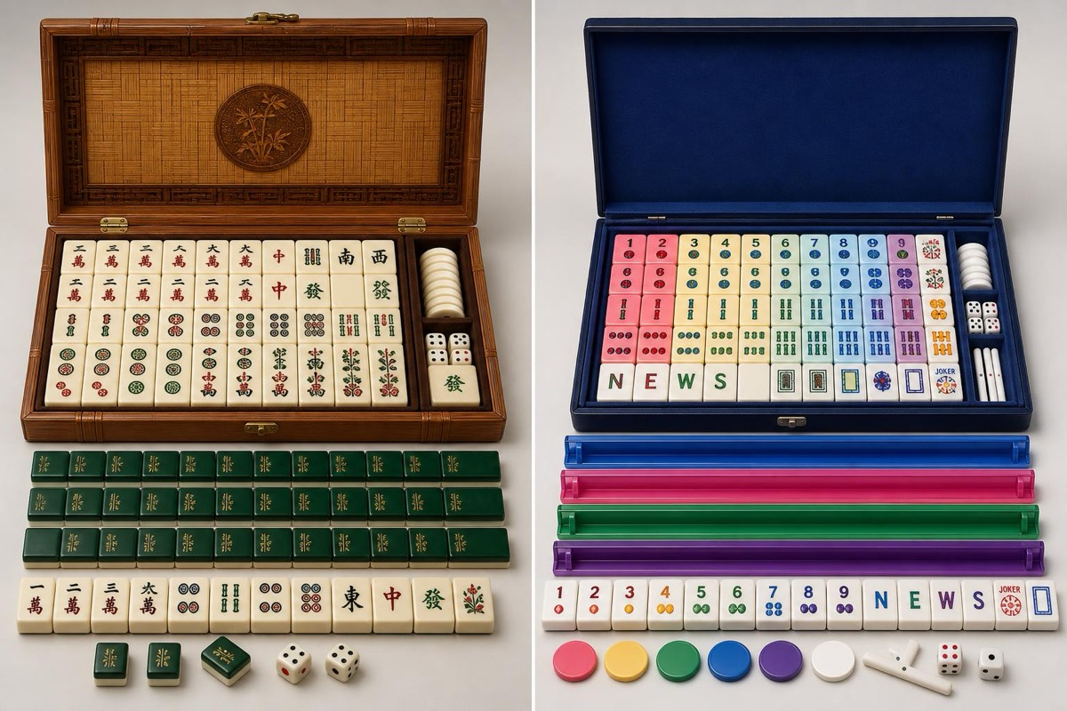 American Mahjong vs Chinese Mahjong comparison