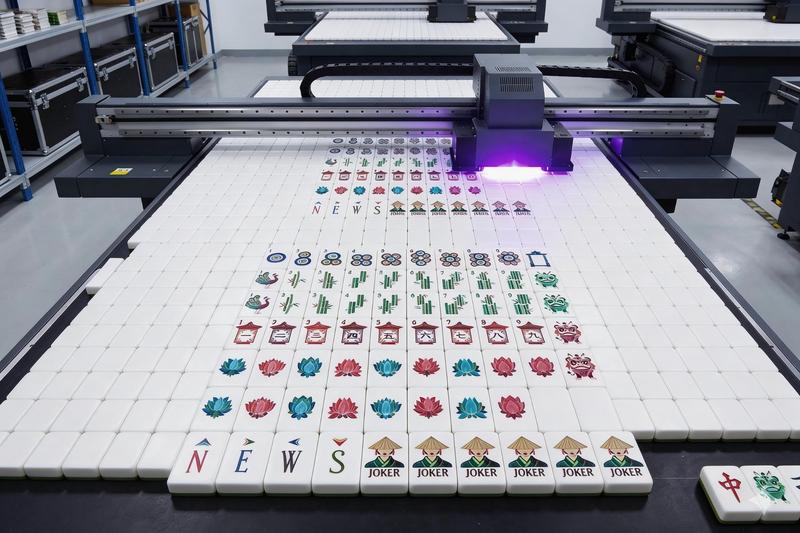 Custom Mahjong UV Printing