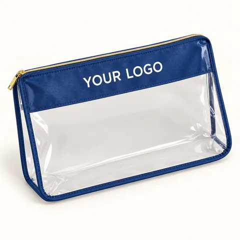 Clear Panel Tile Pouch — overall view; customization concept