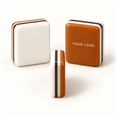 Caramel Layered Blanks — overall view; customization concept
