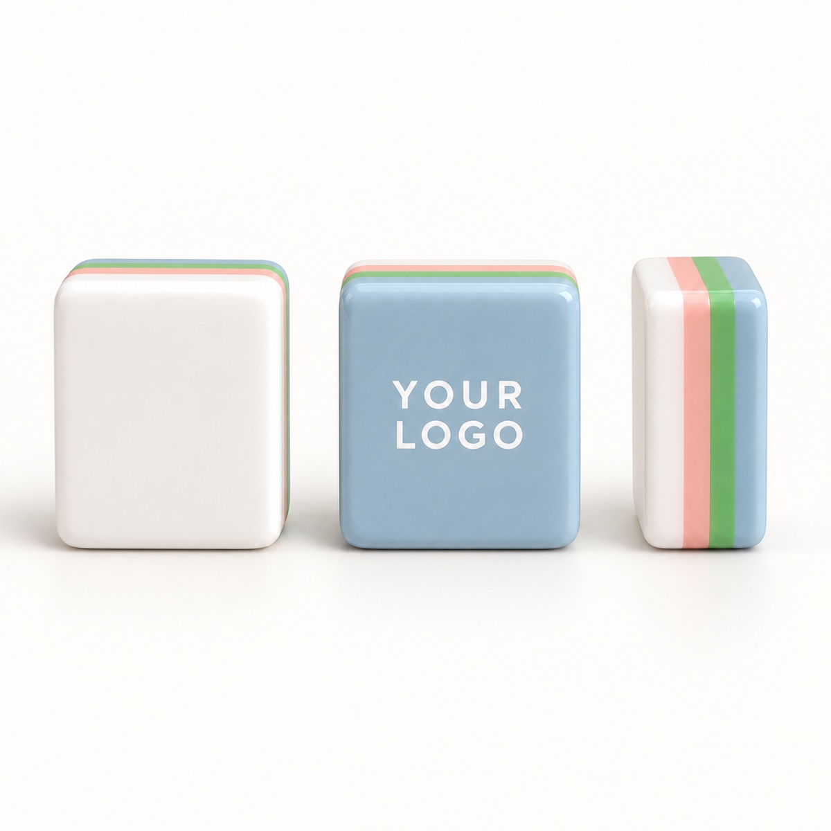 Four Layer — blank-face YOUR LOGO customization concept
