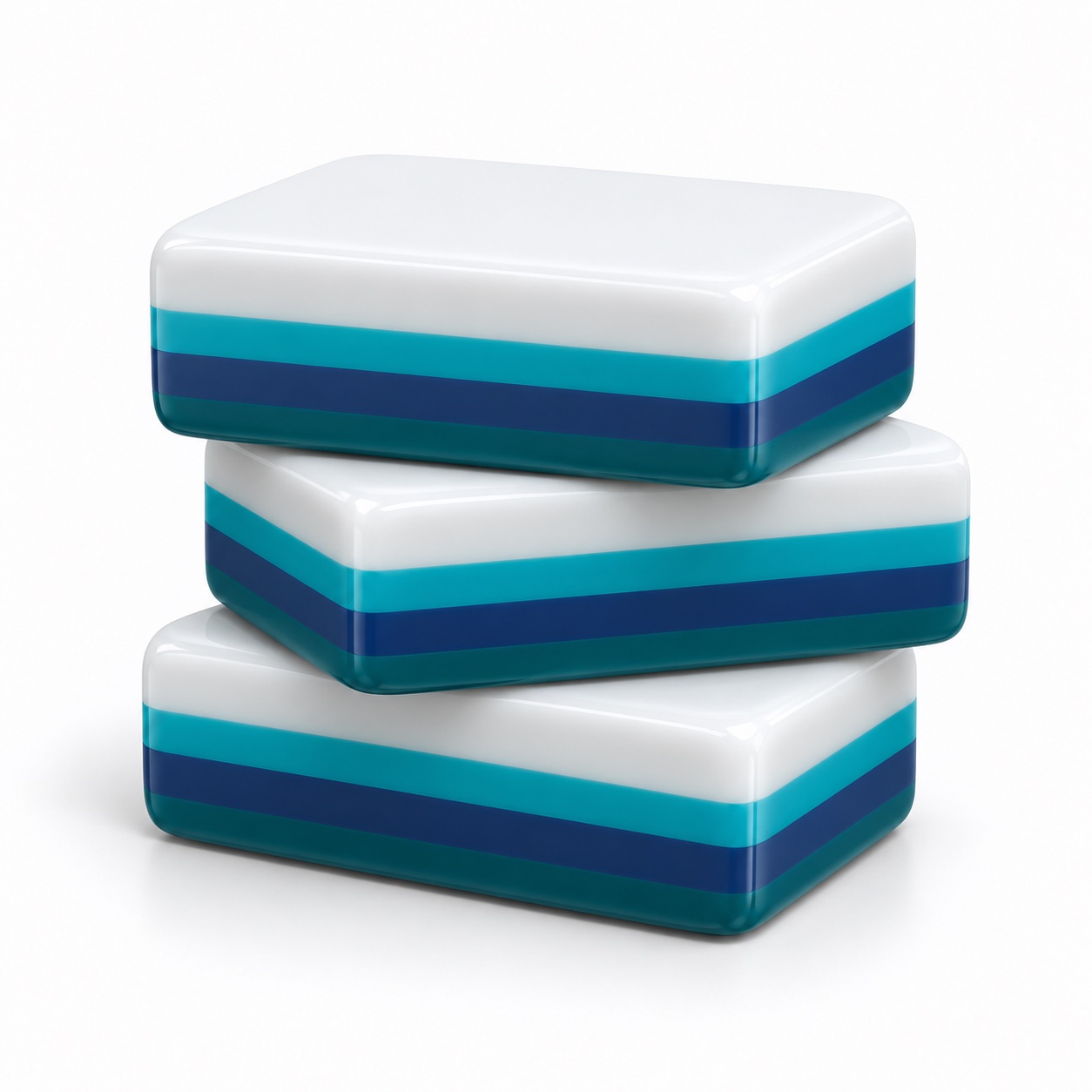 Engraved M003 Mahjong Set — layered side profile concept