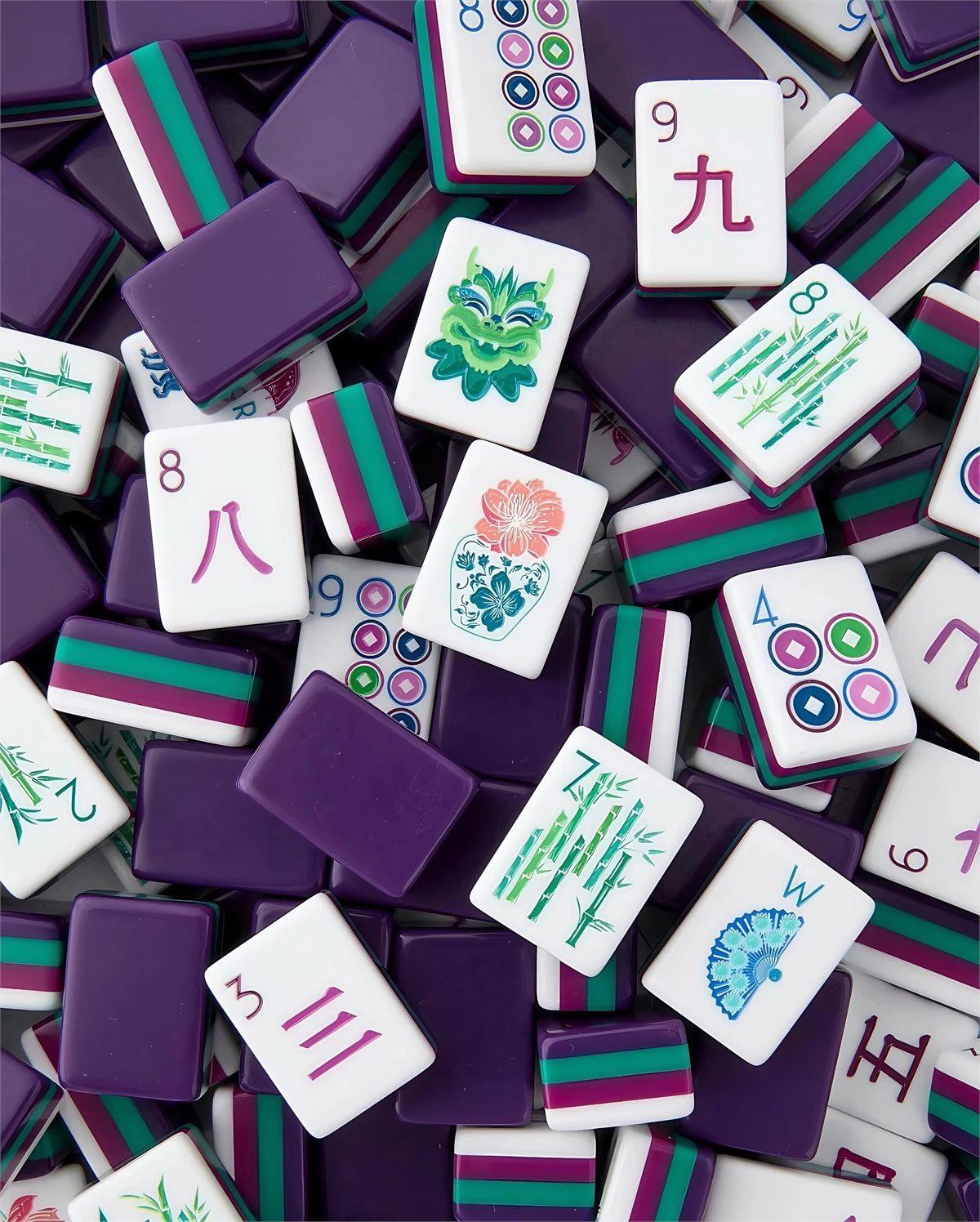 Low MOQ Colorful Mahjong Set