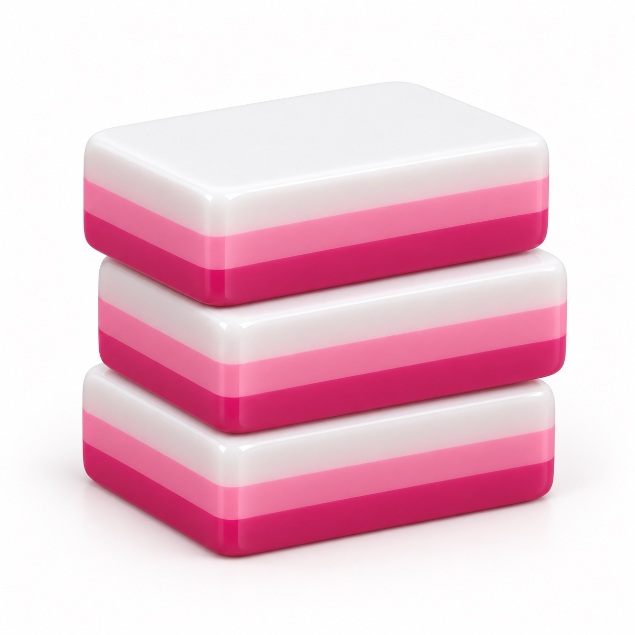 Portable Four Layer Mahjong Set — layered side profile concept