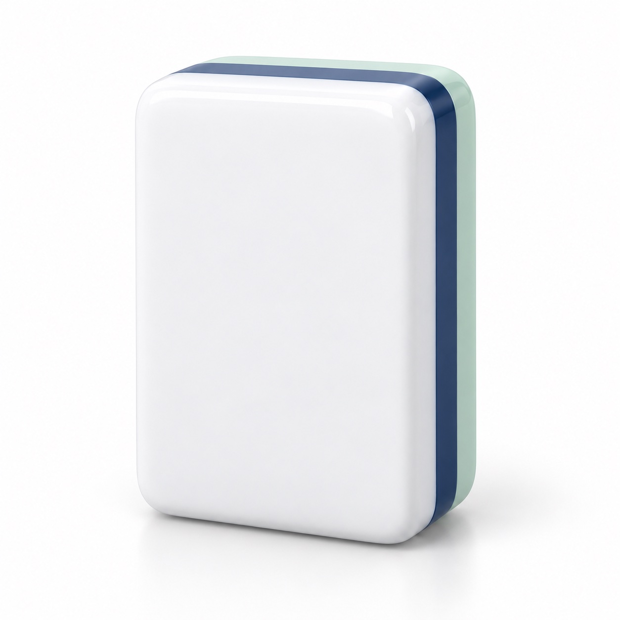 Travel Mahjong Set — blank front surface concept